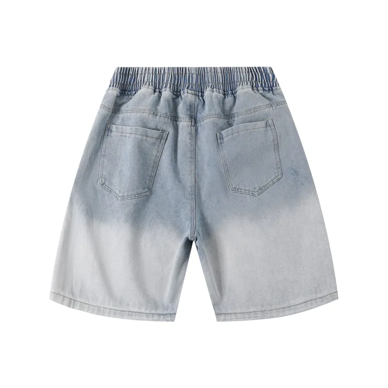 FAKE VINTAGE Denim Shorts Unisex-1