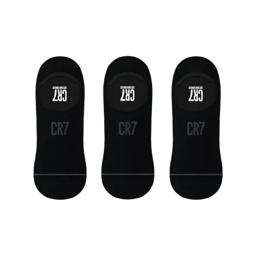 CR7 크리스티아누 호날두 블랙 3팩 세트 남성 페이크 삭스
