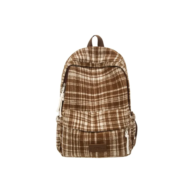 WICKBUEN Woolen Backpack Small Size Unisex Multicolor-18