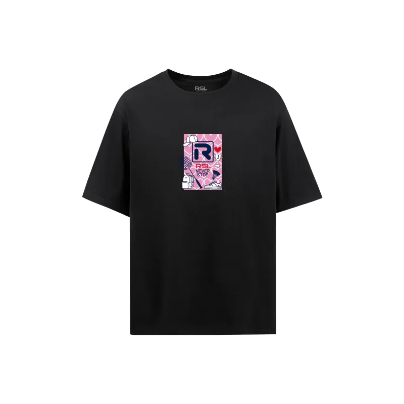 RSL T Shirts Unisex Black-0