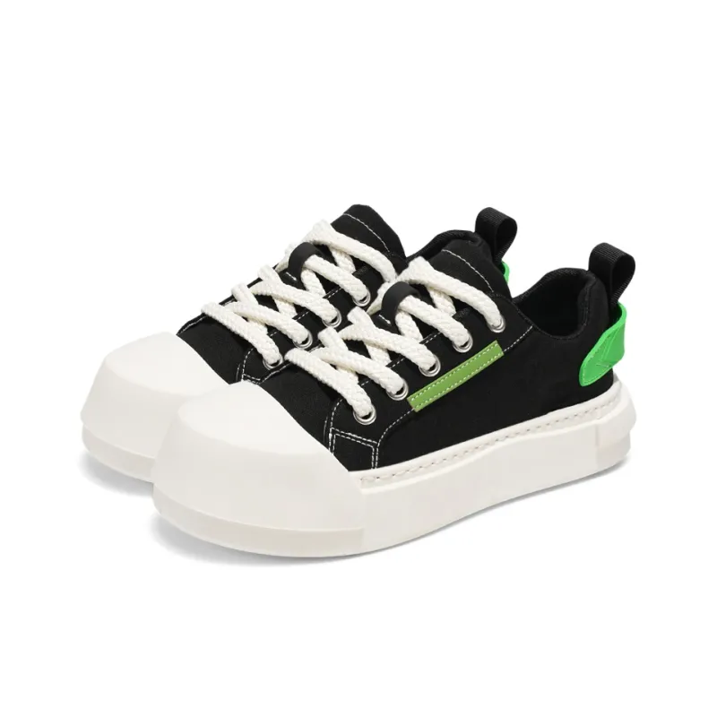 TEXWOOD Slip Resistant Coverage And Balance Low Top Canvas Shoes Men's Box-8