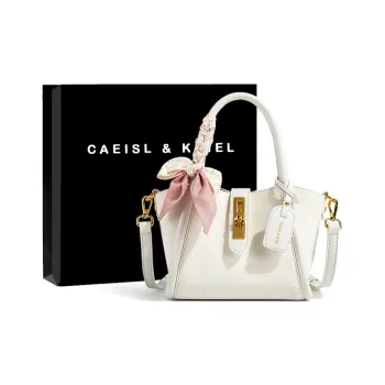 CAEISL&KCIEL PU Shoulder Bag, Handbag Women's Snake Scale White