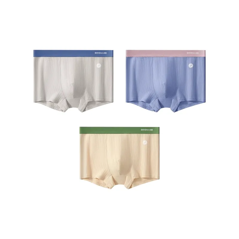 H YXIANG Underpants Men's 3 Pack-8