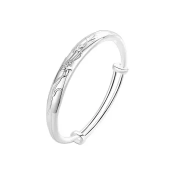 AITAO Bangle 999 Fine Silver Women's