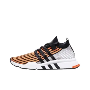 Adidas EQT Support Anti Slip Wear Resistant Mid Top Casual Shoes Men's Orange White