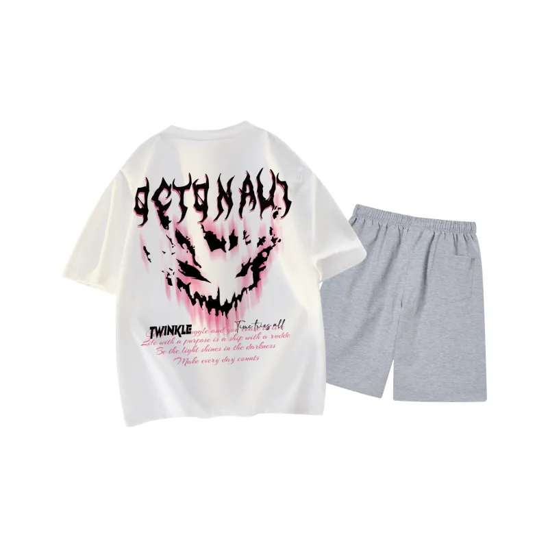 Small Columns Under The Sea Casual Sportswear Unisex-6