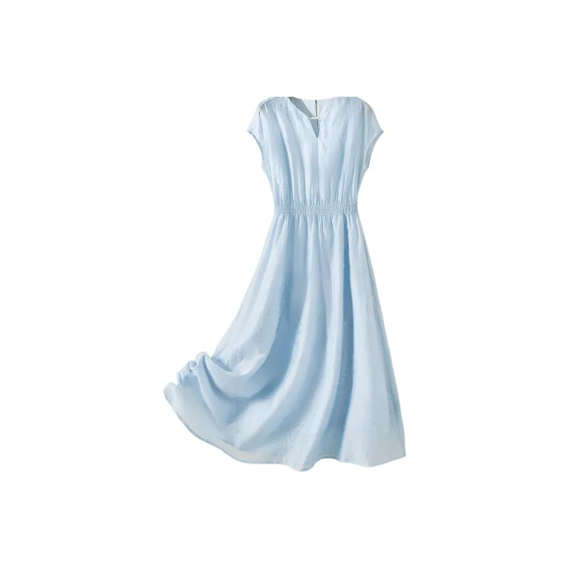 IHIMI Short Sleeved Dress Women's-0