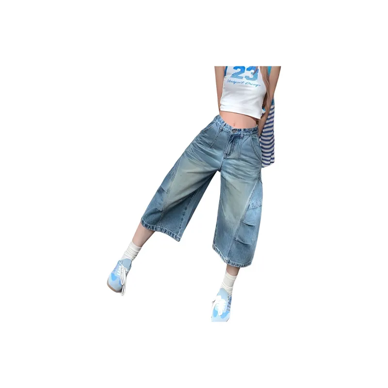 Shuhao Bai Denim Shorts Women's-0
