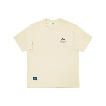 Lee T Shirts Men Yellow