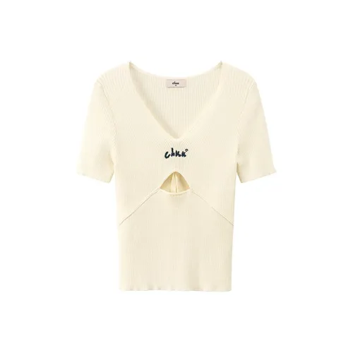 CHUU Knitwear Women's White Apricot