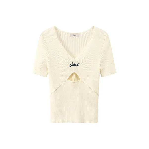 CHUU Knitwear Women's White Apricot-0
