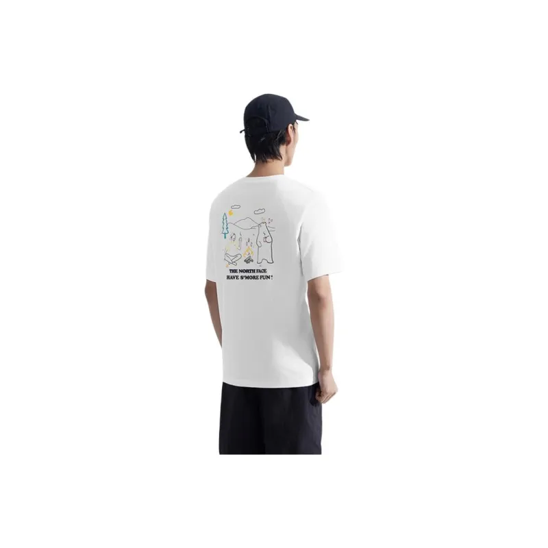 THE NORTH FACE SS25 T Shirt Unisex Snow Peak White-2