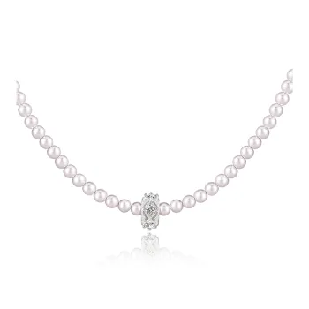 AJIDOU Faux Pearl Necklaces Women's