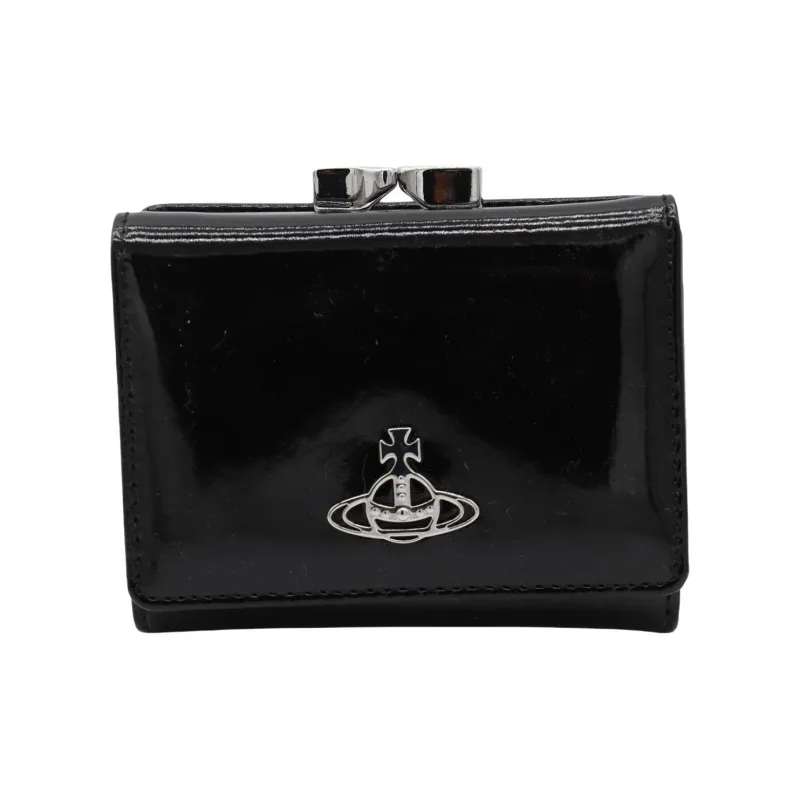 Vivienne Westwood Wool Wallet Women's Black-0