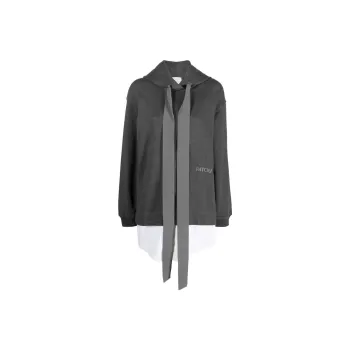 Patou Embroidered logo Hoodie Dress