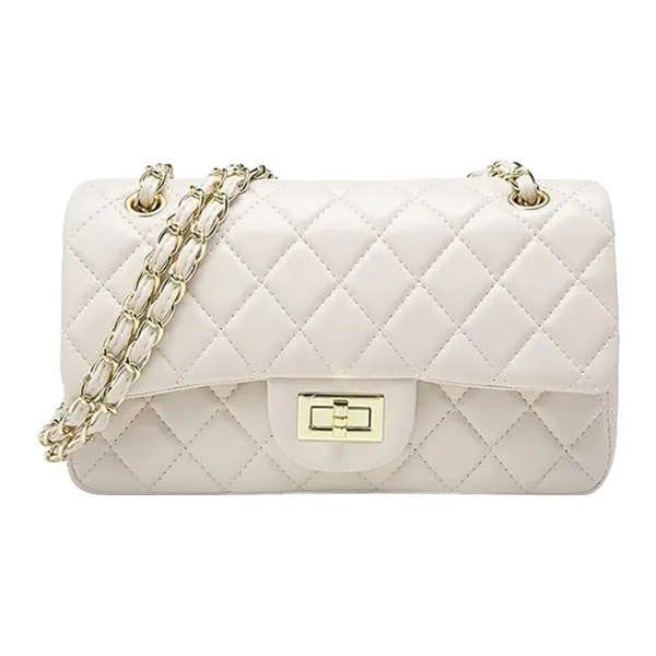 JANE KLAIN Synthetic Leather Crossbody Bag Regular Women's White-13