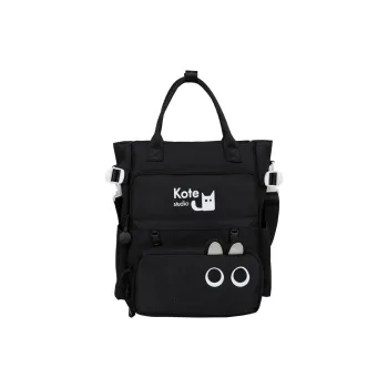 URBAN FOREST Fabric Backpack Unisex Black/Pink/Khaki/Green/Lake Blue