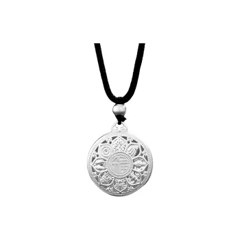 Bear Silversmith 999 Fine Silver Sterling Silver Necklace Unisex