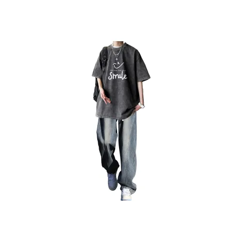A BATHING APE Face Masks Unisex Black/Gray