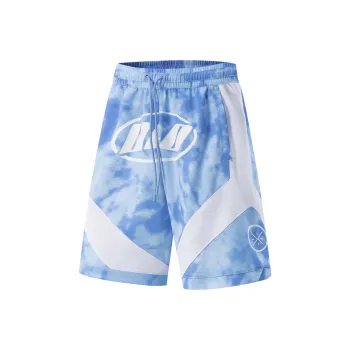 LiNing Basketball Shorts Men's Static Blue All Over Print