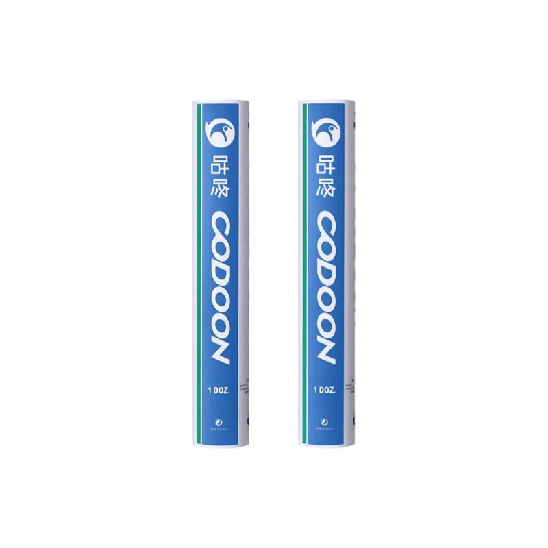 CODOON 1 DOZ Duck Feather Shuttlecock 12 Pack Duck Feather Shuttlecocks-0