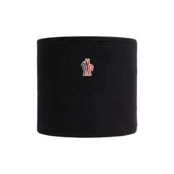 Moncler Stretch Polar Fleece Scarves Kids' Black