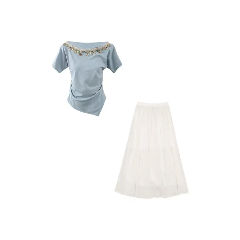 AFGGD Two Piece Skirt Sets Women's-0
