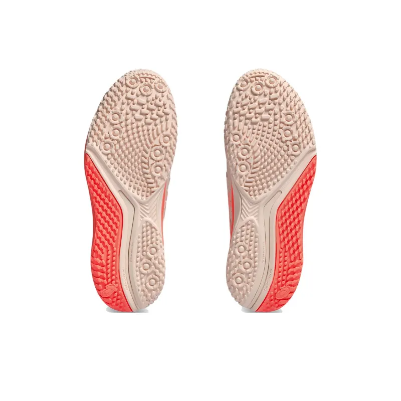 Asics Gel Resolution 9 Abrasion Resistant Slip Resistant Low Top Tennis Shoes Women's Light Pink-4