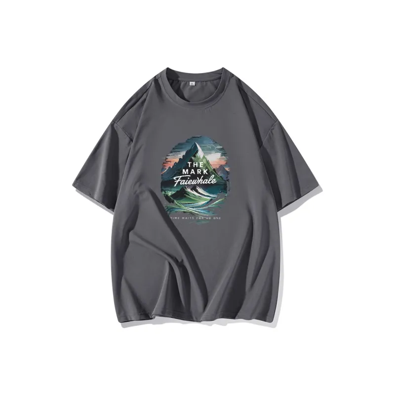FAIRWHALE Drop Shoulder Sleeve T Shirt Women's-12