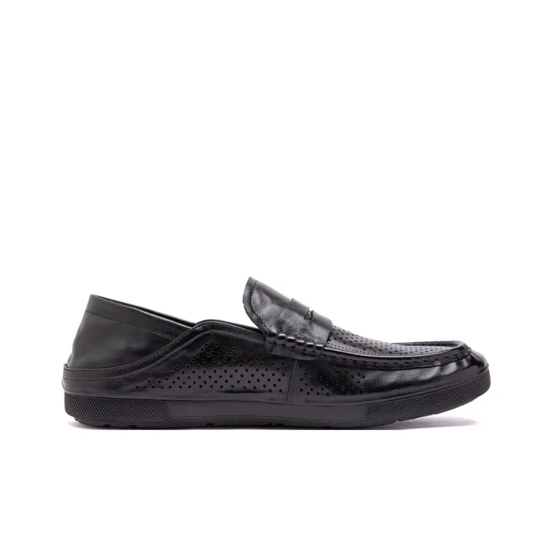 JOSINY Loafers Men Black-1