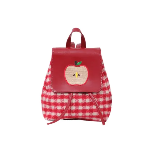 Juju Jimmy Pu Backpack Women's Red