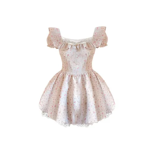 Mu Xiao Xin Short Sleeved Dress Women's