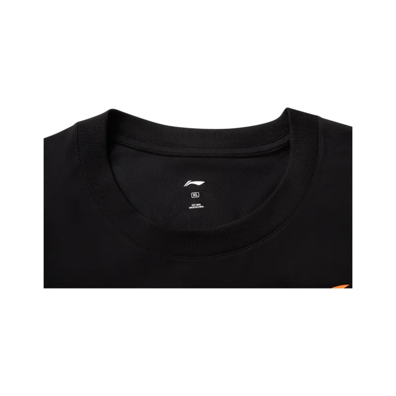 LiNing CBA Collection T Shirt Men's Black-2