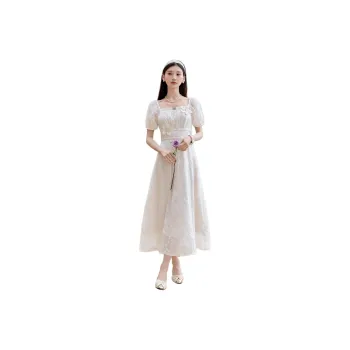 Alxnan Short Sleeved Dress Women's