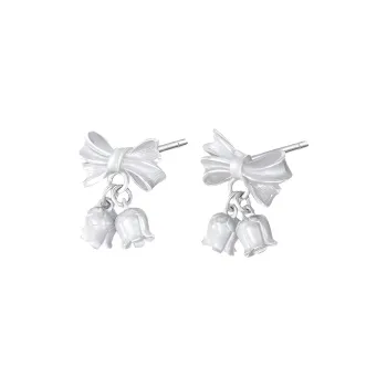 Zocai S925 Silver Stud Earrings Women's
