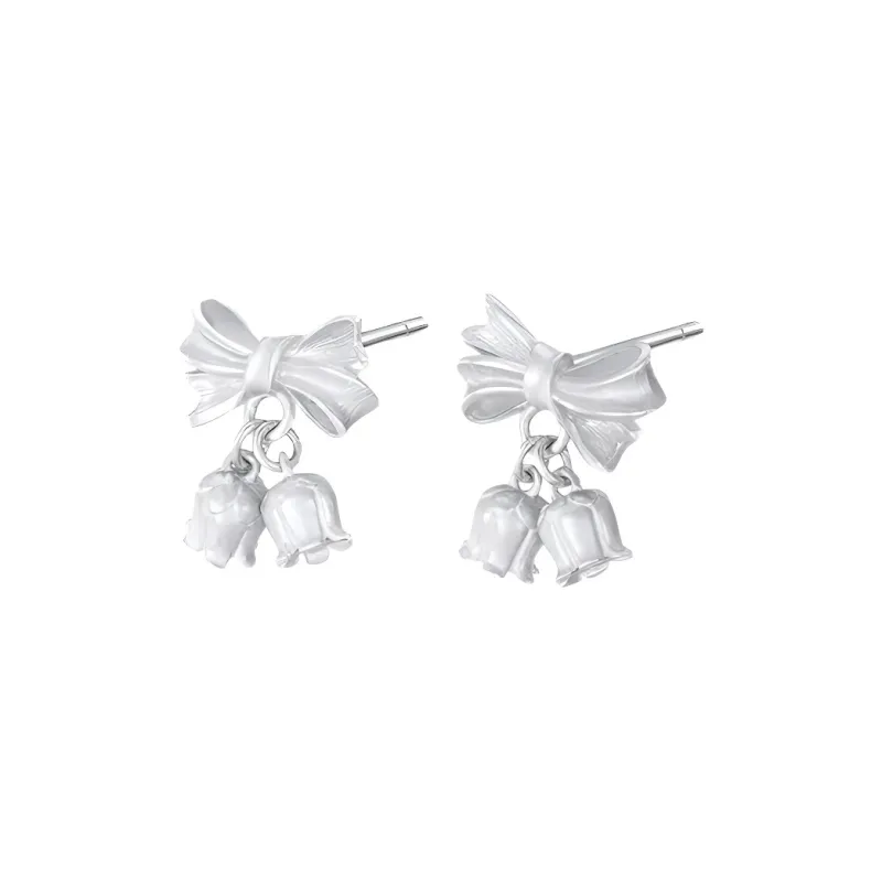 Zocai S925 Silver Stud Earrings Women's-0