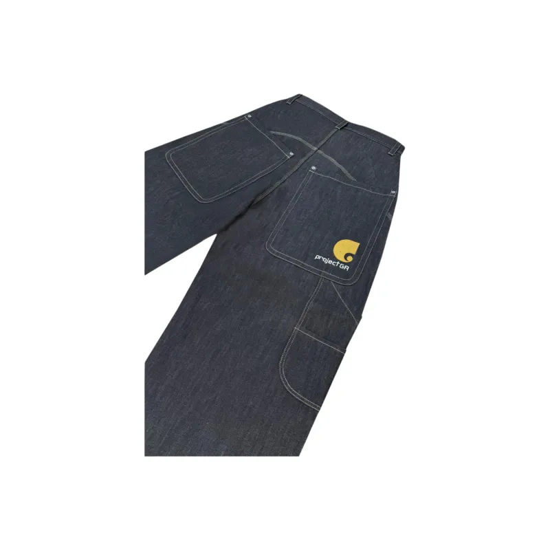 GRAILZ SS25 PROJECT G/R SS25 COLLECTION 6 NEW THROW BACK Collection Jeans Unisex-2