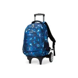 Dark Blue+Large Wheel Telescopic Handle