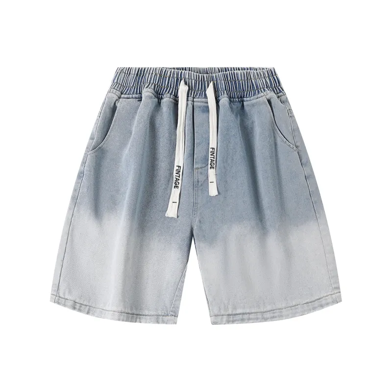 FAKE VINTAGE Denim Shorts Unisex-0