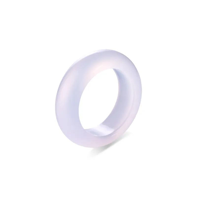 CHINA GOLD Natural Agate Rings Unisex-0