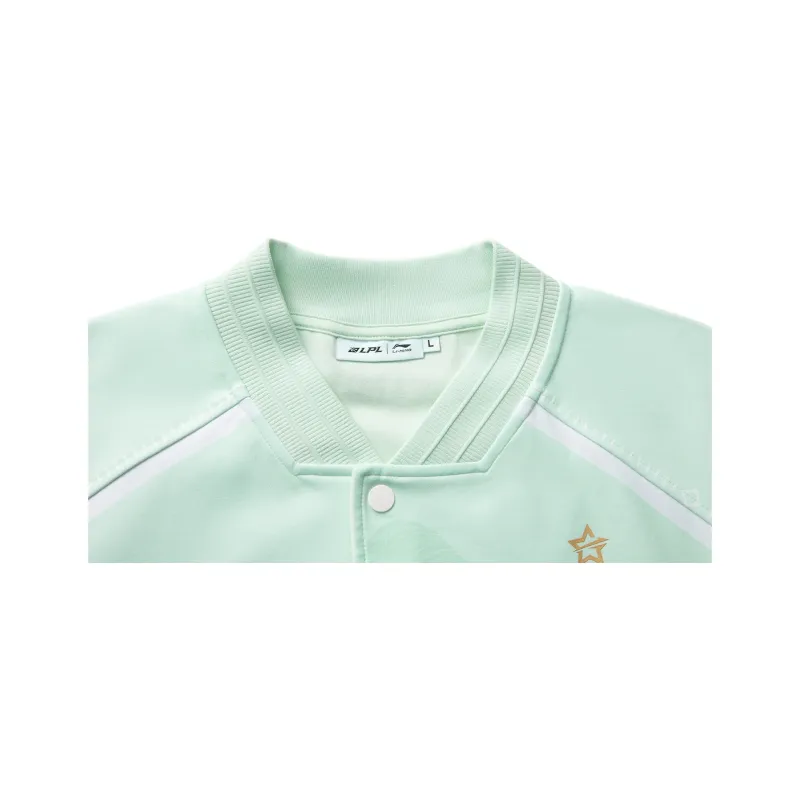 LiNing x LPL Sports Life Collection Jackets & Coats Unisex Soft Water Blue-2