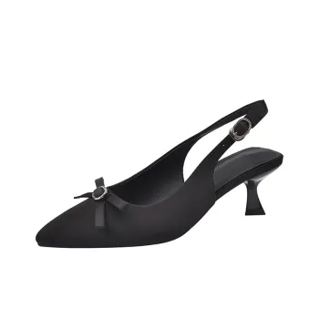 MABEL&CO Slim Heel High Heels 5.5cm Women's Black