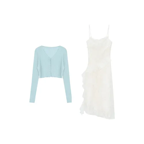 COVER TIME Two Piece Skirt Sets Women's