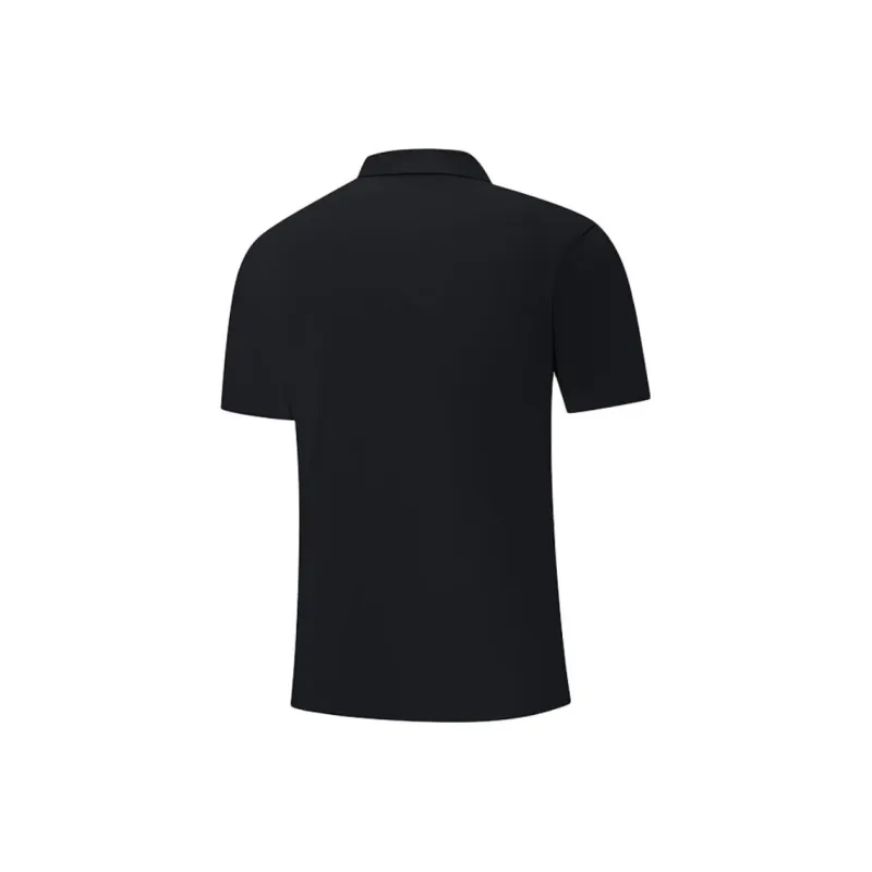 XTEP Polo Shirt Men's Jet Black-1