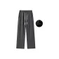 Dark Gray Fleece-Lined
