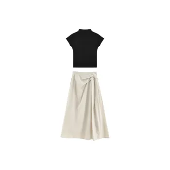 MA JOURNEE Two Piece Skirt Sets Women's