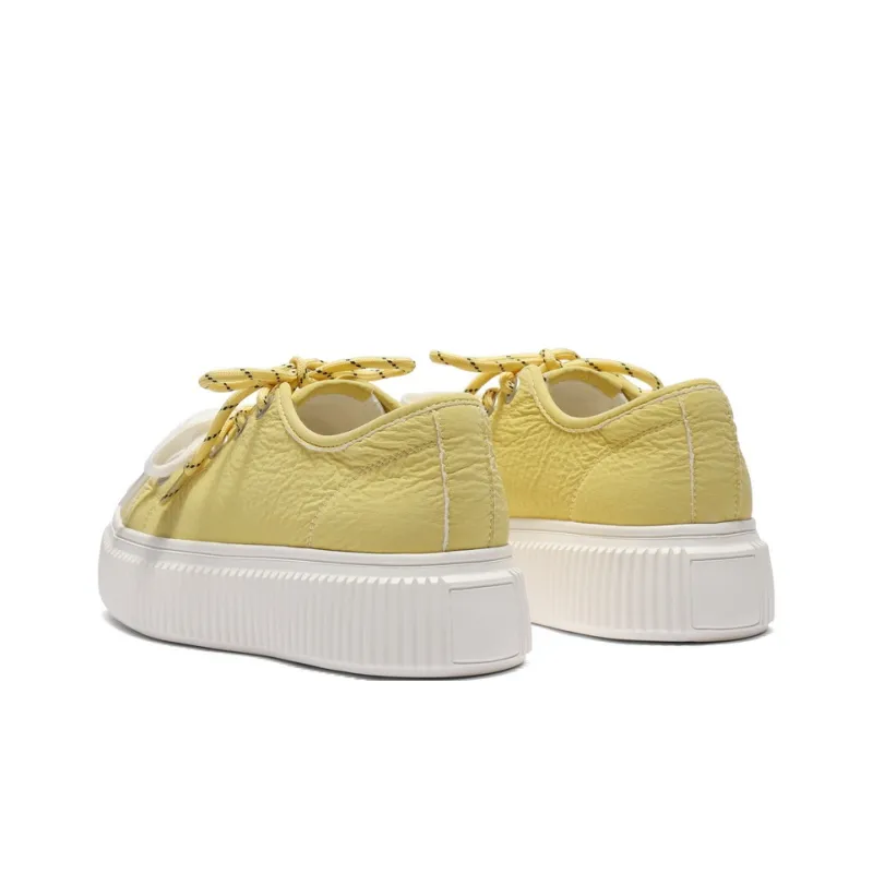 BELLE Slip Resistant Shock Absorbers With Abrasion Resistant Properties Low Top Skateboard Shoes Women's-7