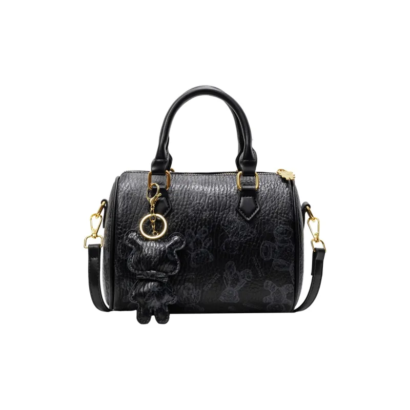 Yalu PU One Shoulder Handbag Women's White/Black/Pink/Brown-8