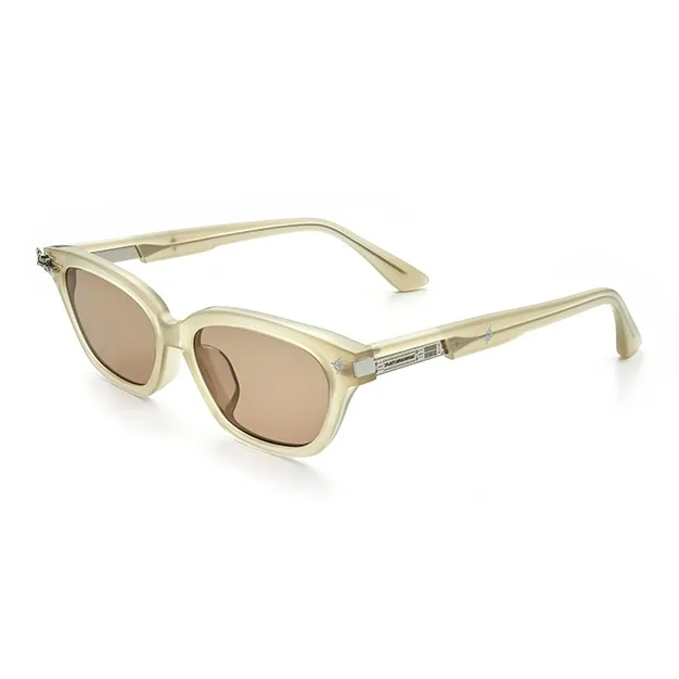 THE OWNER Plate Frame Rectangular Sunglasses Unisex-14