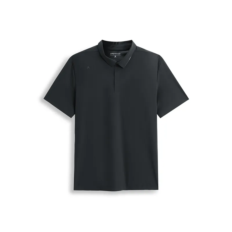PEACEBIRD MEN Polo Shirts Men Raven 1-0